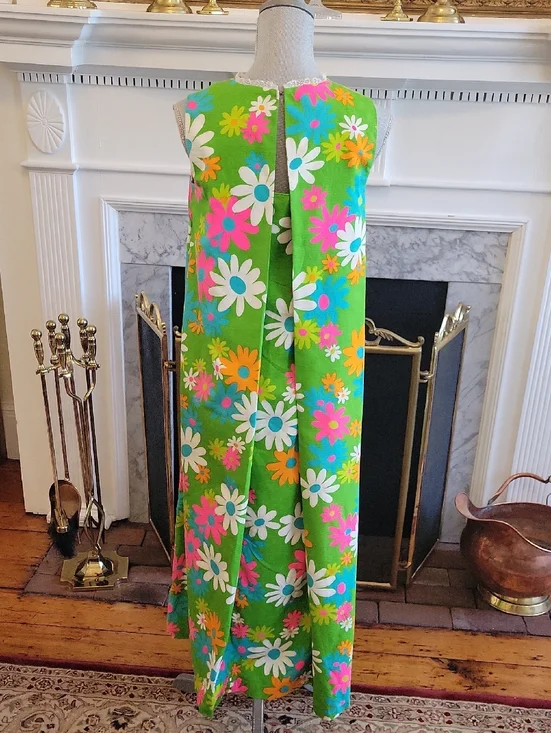 Vintage 60's Yarn Doll Fashions Of Hawaii Maxi Dress - Picture 5 of 9